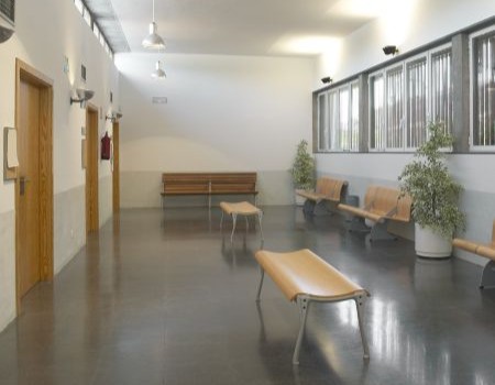 Modern medical office interior with clean design, efficient layout, and patient-friendly flow