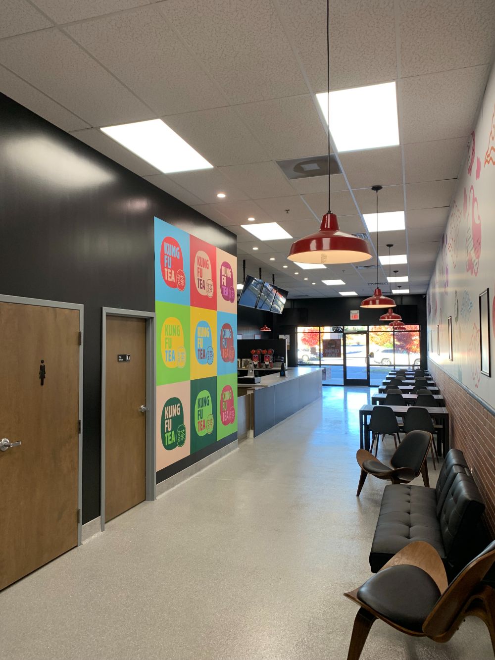 Kung fu tea dawsonville buildout